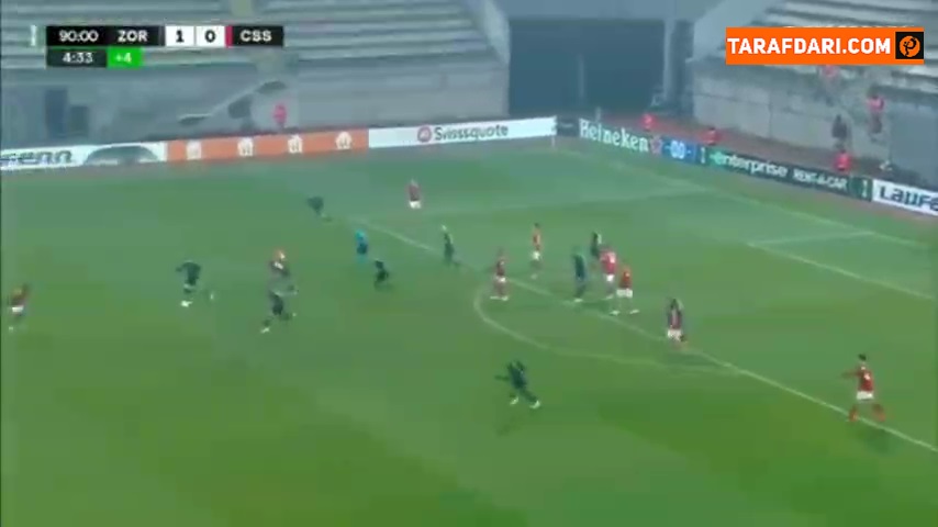 گل اللهیار صیادمنش به زسکا صوفیه (زوریا لوهانسک 2-0 زسکا صوفیه)