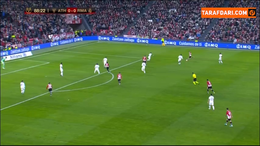 گل الکس برنگر به رئال مادرید (اتلتیک بیلبائو 1-0 رئال مادرید)