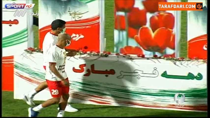 مراسم اهدای جام و جشن قهرمانی فولاد خوزستان در سوپرجام ایران (1400) / فیلم