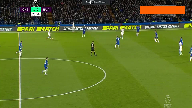 گل ویدرا به چلسی (چلسی 1-1 برنلی)