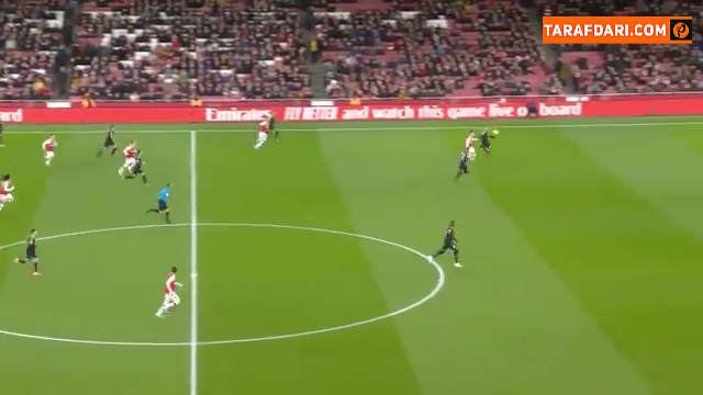 برتری 3-0 منچسترسیتی در خانه آرسنال با بریس کوین دی بروین (2019/12/16) / فیلم