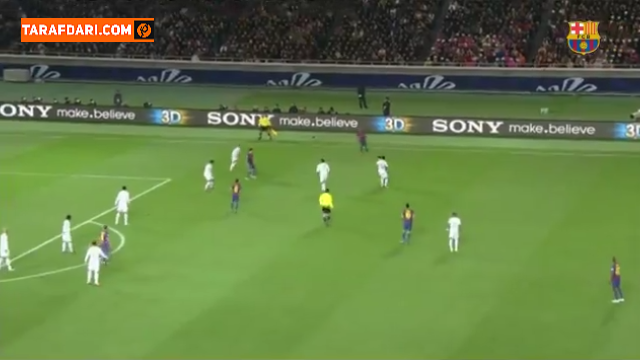 برتری 4-0 بارسلونا مقابل سانتوس با بریس لیونل مسی و قهرمانی در جام باشگاه های جهان (2011/12/18) / فیلم