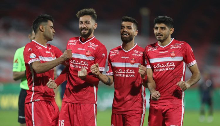 شادی گل پرسپولیس